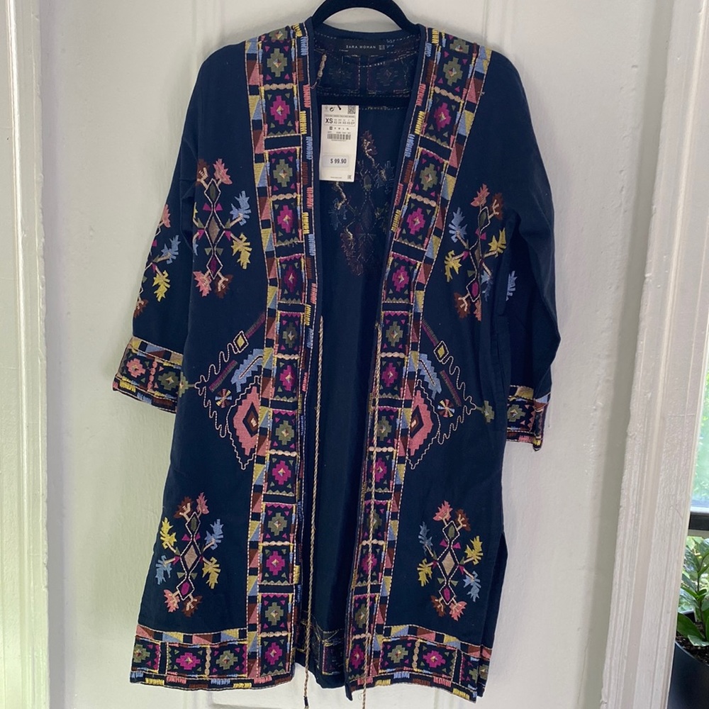 Embroidered Kimono